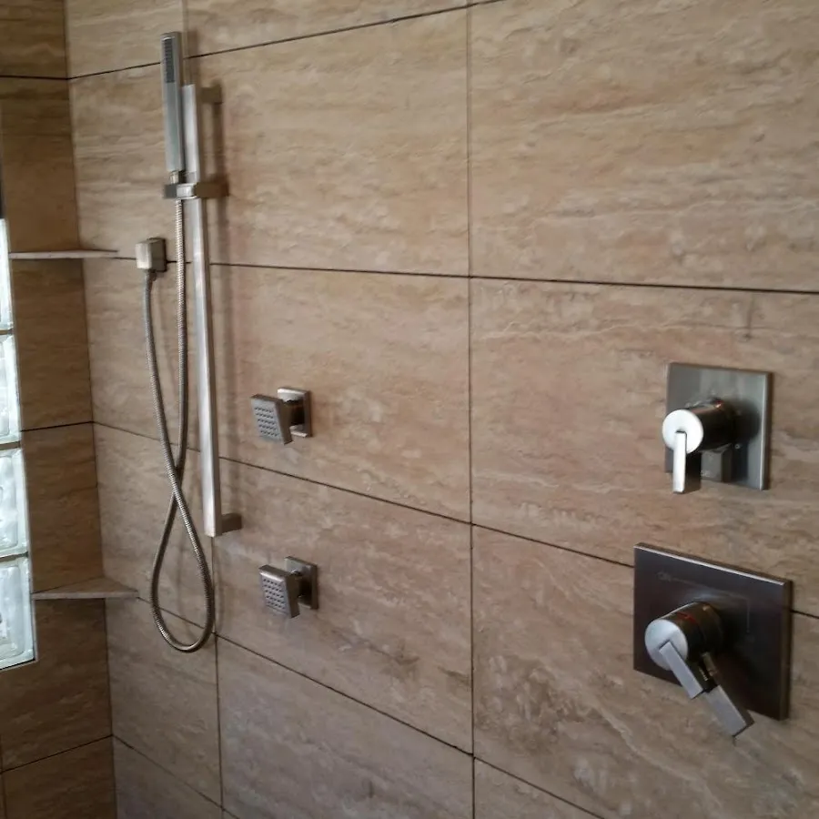 Shower fixture installation for Water Heater Installation in Brunswick